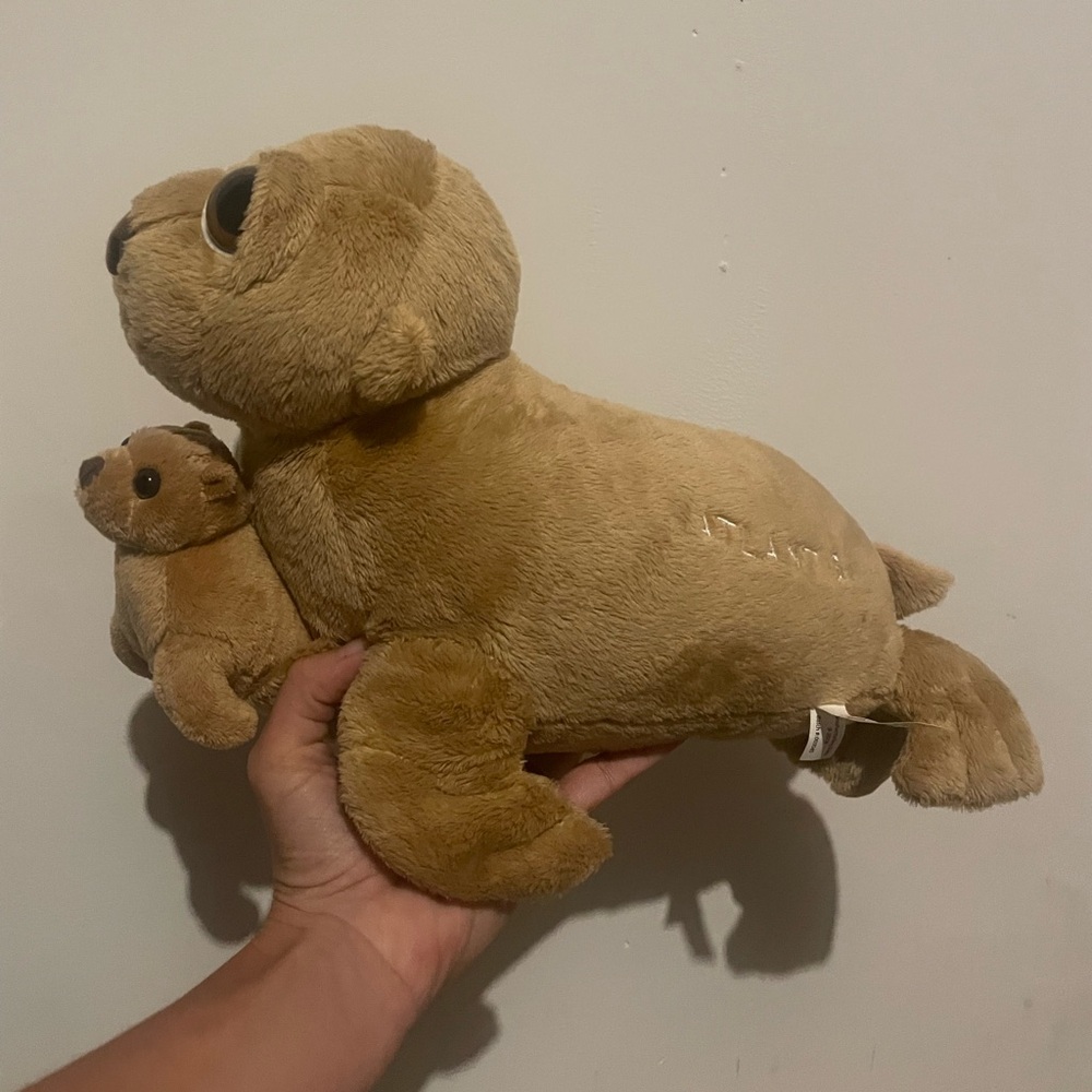 BROWN SEAL PLUSH from ATLANTIS - THE‎ PETTING ZOO